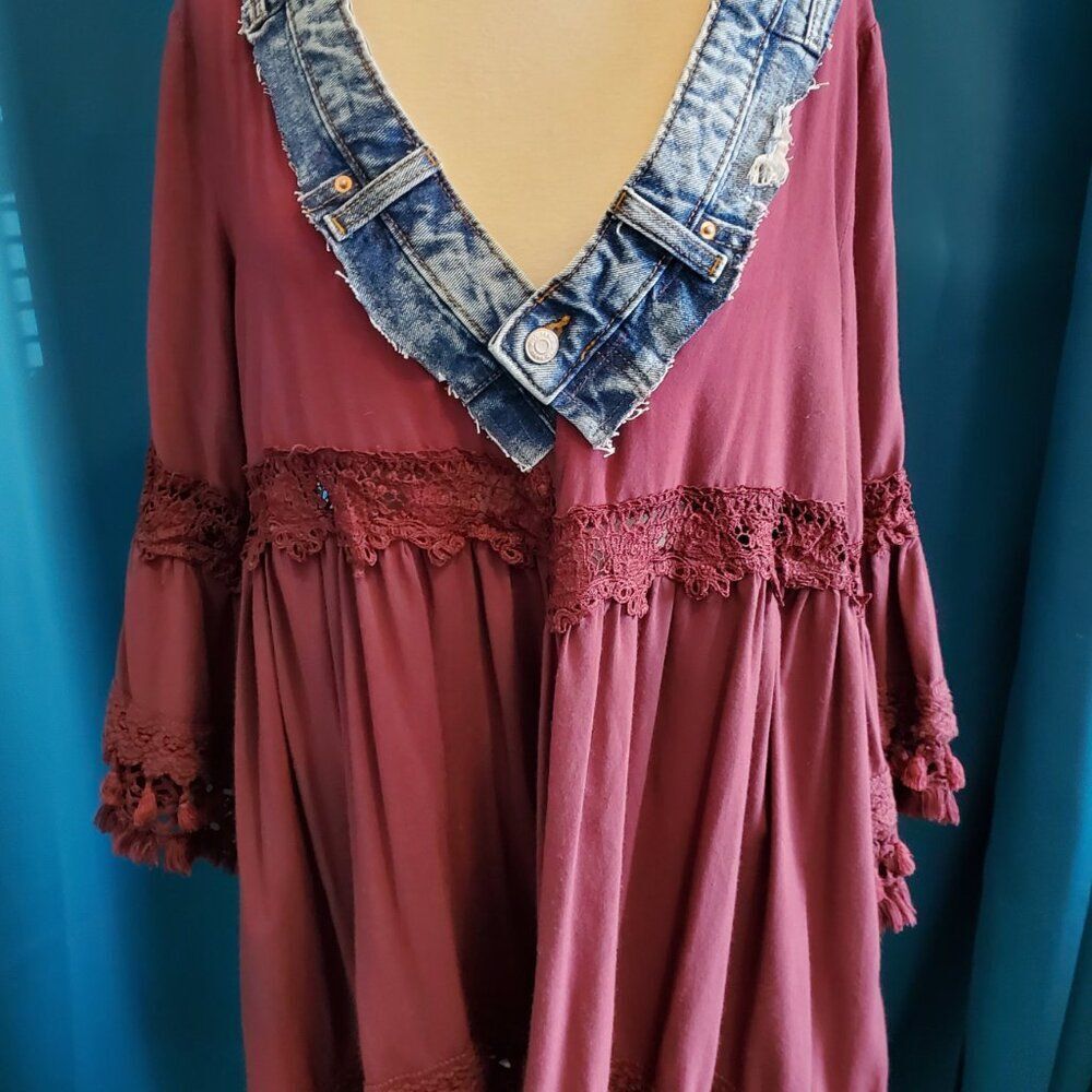 Handmade Original Cover-up shirt-jacket - Large - Picture 7 of 7